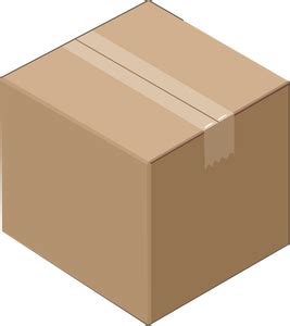 261 cardboard boxes clipart free | Public domain vectors