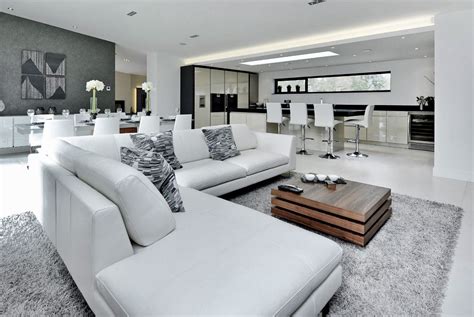 30+ Modern White Living Room Furniture - DECOOMO