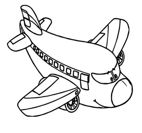 Airplane Coloring Pages for Kids and Adults