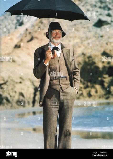 SEAN CONNERY in INDIANA JONES AND THE LAST CRUSADE (1989), directed by STEVEN SPIELBERG. Credit ...