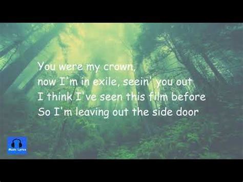 Exile (Lyrics) | Taylor Swift ft Bon Iver - YouTube