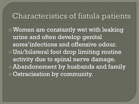 PPT - OBSTETRIC FISTULA PowerPoint Presentation, free download - ID:2221388