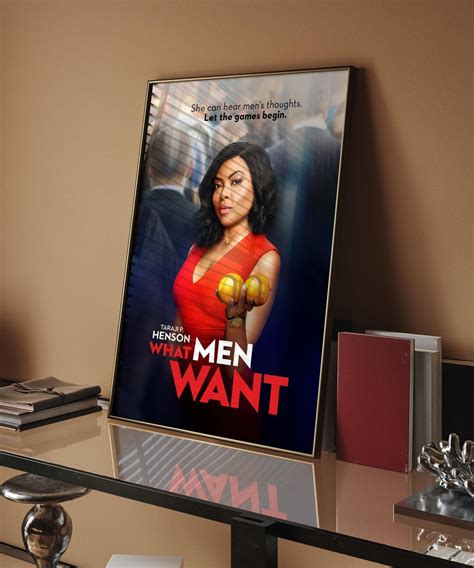 What Men Want Movie Poster for Wall Art - Etsy