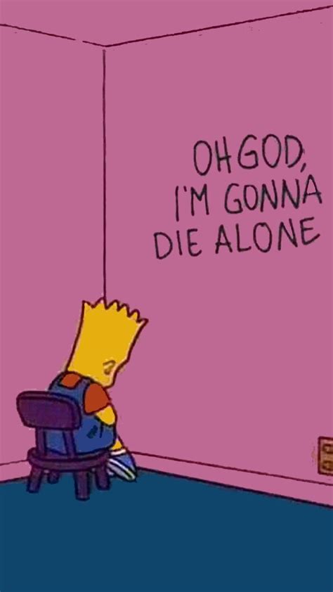 Depressed Bart Simpson Wallpapers - Top Free Depressed Bart Simpson Backgrounds - WallpaperAccess