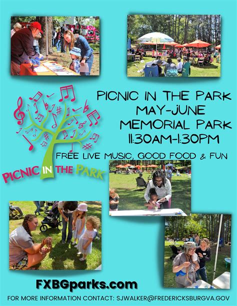 May 2 | Parks, Recreation & Events Picnic in the Park Concert Series ...