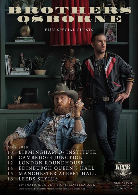 country routes news: Brothers Osborne confirm UK Headline Tour in May ...