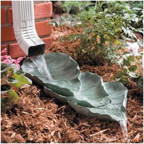 10 Clever Downspout Landscaping Ideas