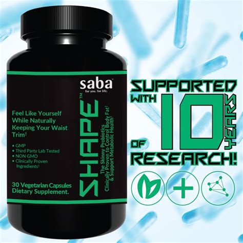 Saba SHAPE | Digestive health, Healthy balance, Metabolism support