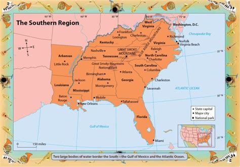 The South - The Geography of the United States