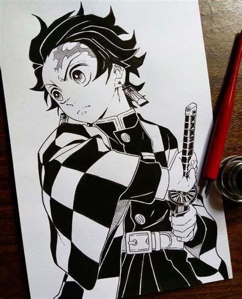 ~ #tanjirou ⚔ || by:@mikanndraws Visit Our Website for more #anime and #animeart! 😆 🌊 #tanjirou ...