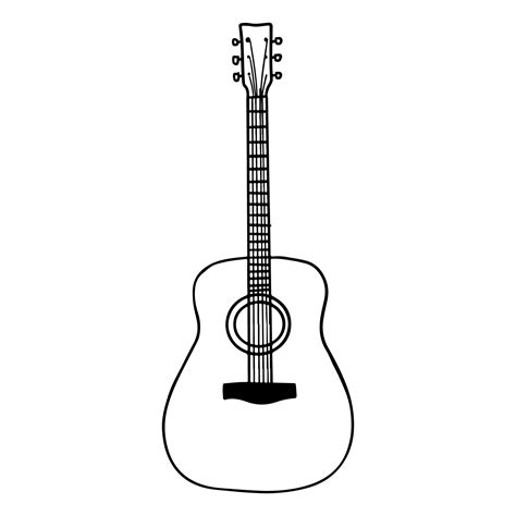 Guitar Sketch Vector Art, Icons, and Graphics for Free Download