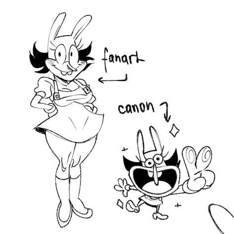 i love when people draw noisette like a curvy little bimbo like how do you even get that from ...