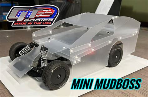 GT Bodies Mini Mudboss 10th Scale - Truline Graphics - RC Racing Decals ...