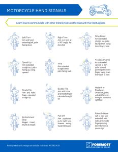 Motorcycle Hand Signals: Stay Safe on the Road - Waterman-Neely ...