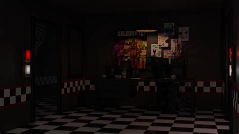 Fnaf 1 Office 3D Model - TurboSquid 2099494