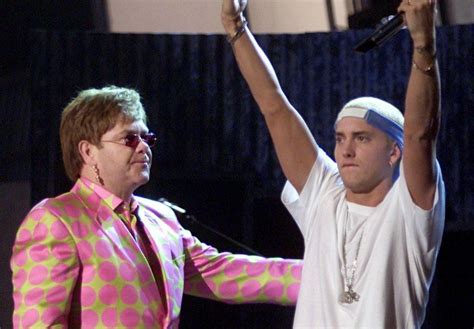 How Elton John helped Eminem to get clean