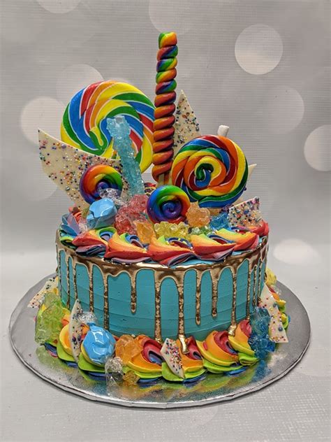 Signature Rainbow Candy Cake