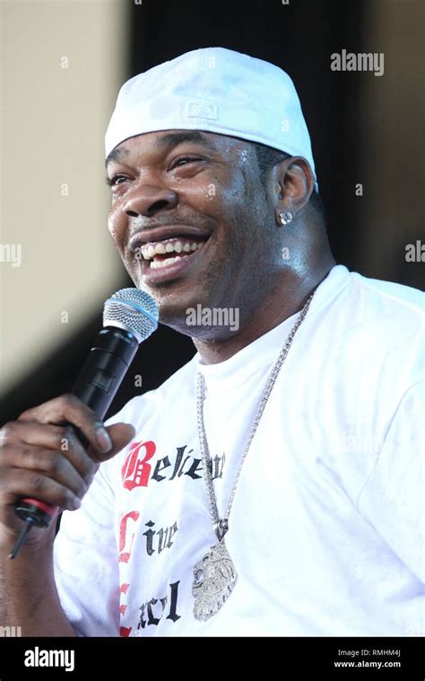 Jamaican musician and actor Busta Rhymes is is shown performing on ...