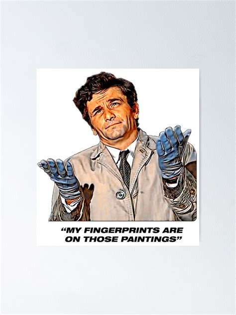 "Columbo: Suitable For Framing" Poster for Sale by HerrObst | Redbubble