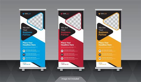 Corporate rollup or x banner design template 3066420 Vector Art at Vecteezy