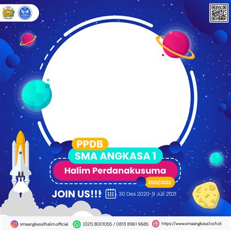 Free Download Twibbon PPDB SMA ANGKASA 1 HALIM PERDANAKUSUMA Terbaru ...