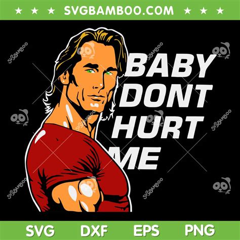 Baby Don't Hurt Me Meme SVG PNG