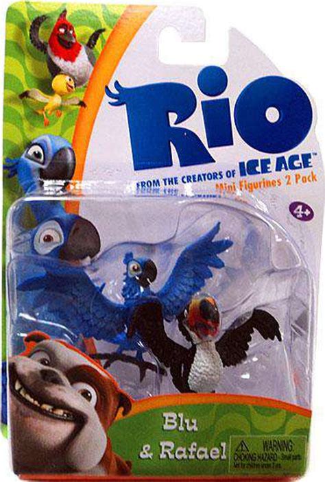 Rio Blu Rafael Figure 2-Pack Damaged Package Manley Toys - ToyWiz