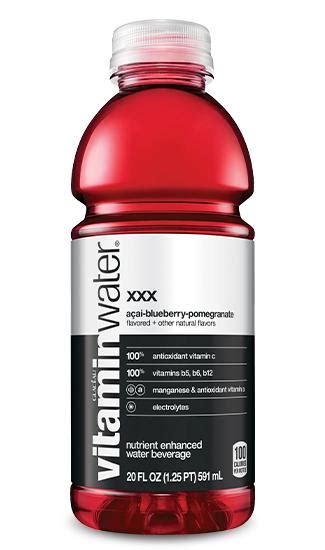 vitaminwater xxx - açai blueberry pomegranate | vitaminwater®