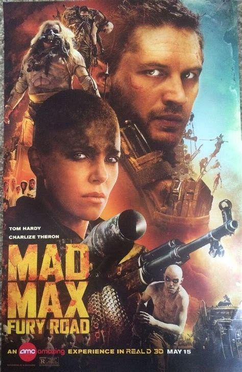 Mad Max Fury Road AMC 11x17 Inch Movie POSTER - Etsy