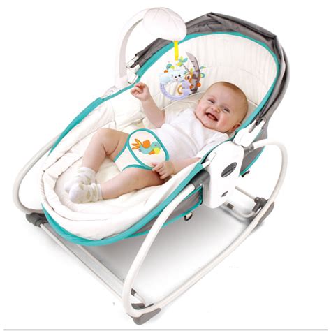 5 In 1 Multi-Functional Baby Swing Chair, Music Infant Bouncer Rocking ...