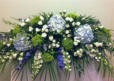 Eternal Ocean of Peace Casket Spray in Charleston, SC | Keepsakes Florist