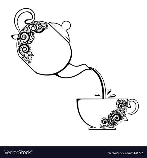 Teapot Drawing, Tea Cup Drawing, Teapot Tattoo, Pach Aplique, Tea Art, Quilling Designs, Lewis ...