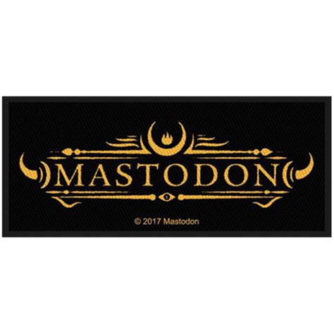 Mastodon Logo Patch