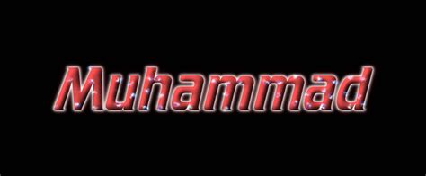 Muhammad Logo | Free Name Design Tool from Flaming Text