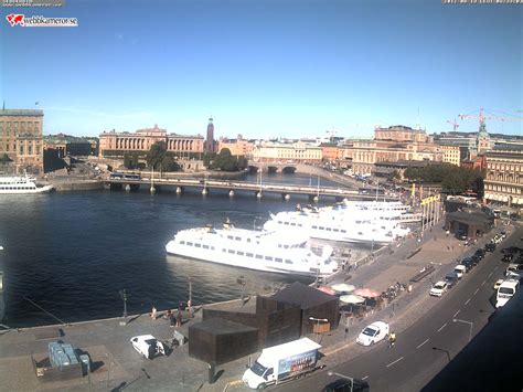 Webbkameror.se - Stockholm, vy mot Gamla Stan och Stockholms Slott, vy ...