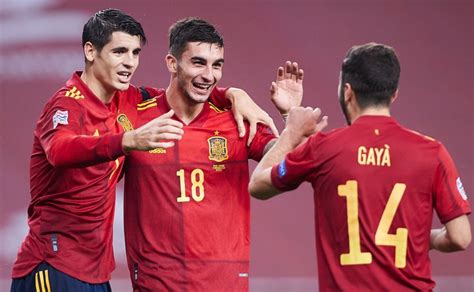 Spain men's national soccer team schedule for 2021