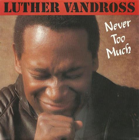 Luther Vandross - Never Too Much (1981, Vinyl) | Discogs