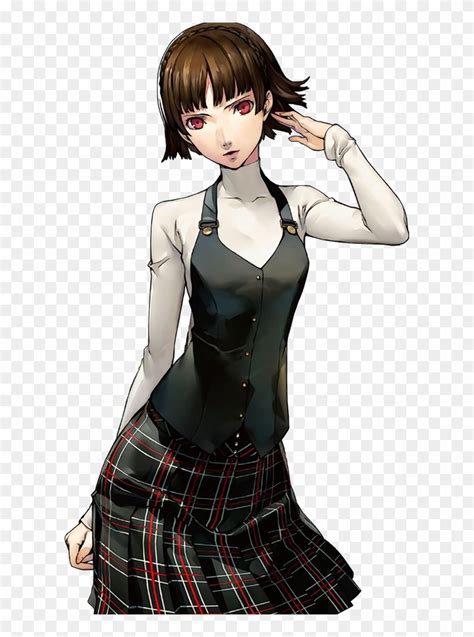 Persona 5 Makoto Niijima - Makoto Persona 5, HD Png Download - 611x1049 ...