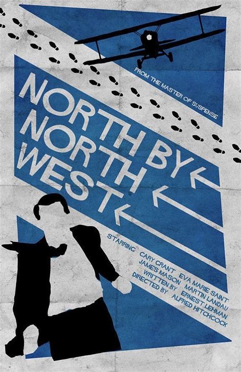 North By Northwest (1959) | Grafici, Cinematografia, Lettering alfabeto