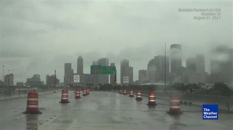 Dangerous Road Conditions in Flooded Houston - Videos from The Weather ...