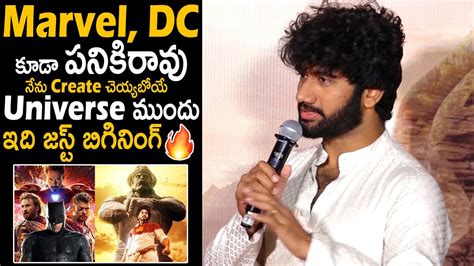 Director Prasanth Varma Reveals about his Upcoming Cinematic Universe | HanuMan Movie | FC - YouTube