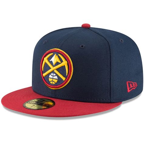 New Era Denver Nuggets Navy/Red 2-Tone 59FIFTY Fitted Hat