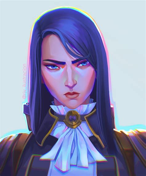 ArtStation - Arcane Caitlyn