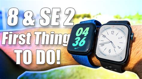 Apple Watch Series 8 & SE2 -First 10+ Things To Do! (Extra Hidden Features) - YouTube