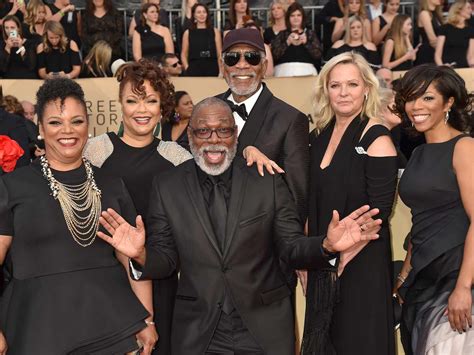 Morgan Freeman Brings Entire Family Along to SAG Awards