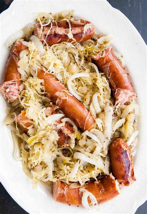 Polish Sausage and Sauerkraut Recipe