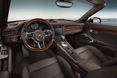 Porsche Exclussive 911 Carrera 4 Cabriolet with Wood Interior | Men's Gear