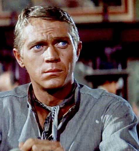 Steve McQueen | The Magnificent Seven | 1960 | as Vin Tanner | Steven mcqueen, Steve mcqueen ...