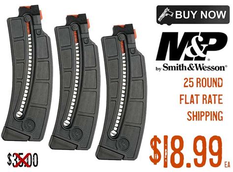 S&W MP15-22 22Lr Rifle Magazine 25Rd $18.99ea Flat Rate S&H