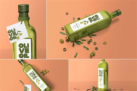 18+ Best Olive Oil Bottle Mockup PSD Download - Graphic Cloud